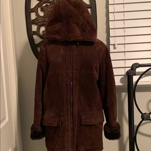 GUESS suede Jacket. Size S